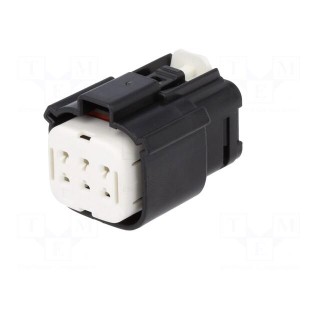 Connector: automotive | MX150L | female | plug | for cable | PIN: 6 | IP67