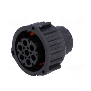 Connector: circular | 1.5mm System | plug | female | PIN: 7 | for cable