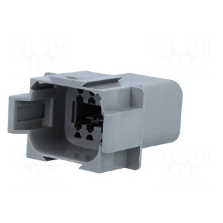 Connector: wire-wire | AT | plug | male | PIN: 8 | IP67 | Locking: latch