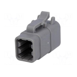 Connector: wire-wire | ATM | plug | female | PIN: 6 | IP67 | Locking: latch