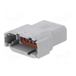 Connector: wire-wire | ATM | plug | male | PIN: 12 | IP67 | Locking: latch