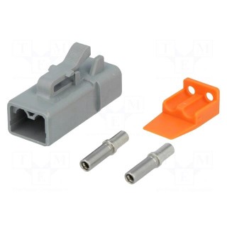 Connector: wire-wire | ATP | plug | female | Size: 12 | 14AWG÷12AWG | 25A