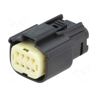 Connector: wire-wire | MX150 | plug | female | PIN: 8 | for cable | 3.5mm