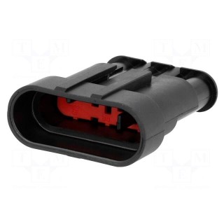 Connector: wire-wire | Superseal 1.5 | plug | male | PIN: 4 | IP67 | 24VDC