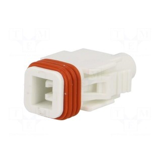 Connector: wire-wire/PCB | 570,E-Seal | plug | female | PIN: 1 | IP67