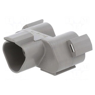 Transition: T adapter | PX0 | PIN: 3 | grey | -20÷150°C | IP68