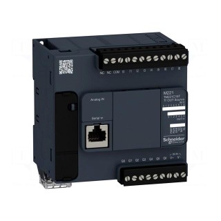 Module: PLC programmable controller | OUT: 7 | IN: 9 | 24VDC