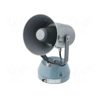 Signaller: sound | siren | 230VAC | 118dB | Series: EHS-D | IP66 | 60mA