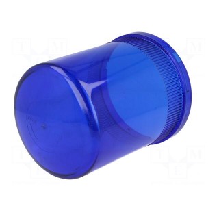 Cloche | blue | IP65 | Ø150x205mm | Mat: ABS