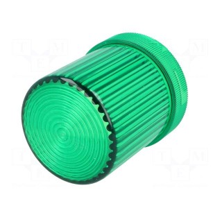 Cloche | flashing light,continuous light | green | WLK | IP65