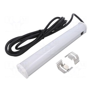 Cool white | 24VDC | Filament lamp: LED lamp | IP20 | Len: 3m | L: 300mm