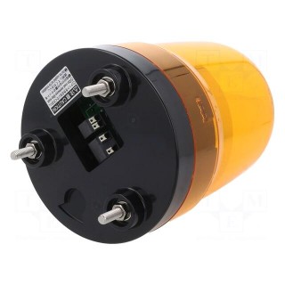 Signaller: lighting-sound | 10÷30VDC | buzzer,rotating light | LED