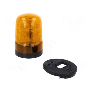 Signaller: lighting | amber | SF10 | 90÷250VAC | Light source: LED