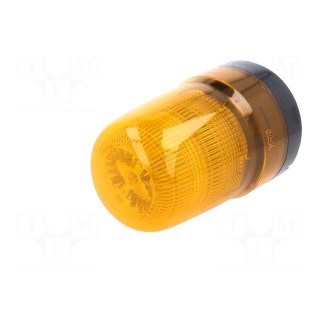 Signaller: lighting | amber | SL08 | 10÷30VDC | Light source: LED | IP23