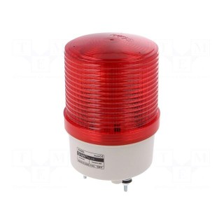 Signaller: lighting | continuous light,blinking light | red | S100