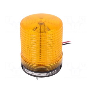 Signaller: lighting | flashing light | amber | Series: S80LS | IP65