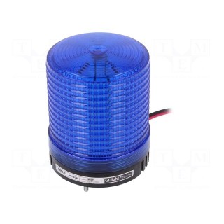 Signaller: lighting | flashing light | blue | Series: S80LS | 10÷30VDC