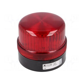 Signaller: lighting | flashing light | red | Series: FLG | 230VAC | IP65