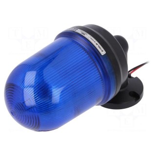 Signaller: lighting | flashing light,continuous light | blue | IP65