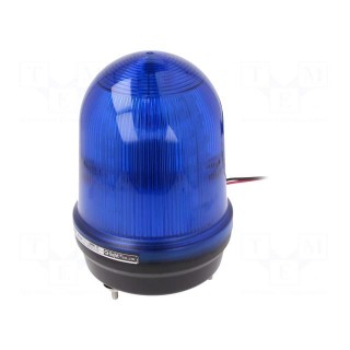 Signaller: lighting | flashing light,continuous light | blue | IP65