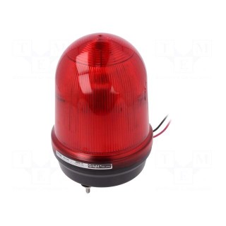 Signaller: lighting | flashing light,continuous light | red | IP65