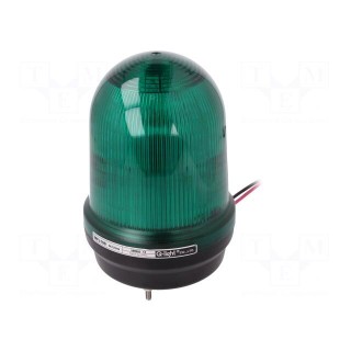 Signaller: lighting | green | Series: MFL | 10÷30VDC | IP65 | Ø97x150mm