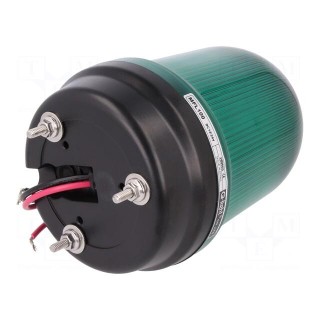 Signaller: lighting | green | Series: MFL | 10÷30VDC | IP65 | Ø97x150mm