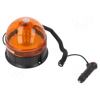 Signaller: lighting | orange | 12/24VDC | Light source: 40x LED