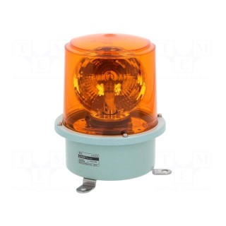 Signaller: lighting | rotating light | amber | Series: SH2 | 24VDC