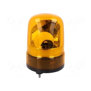 Signaller: lighting | rotating light | amber | SKH | 10÷30VDC | IP23