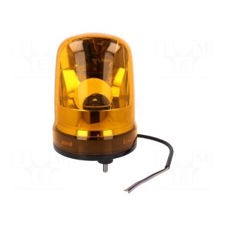 Signaller: lighting | rotating light | amber | SKP | 90÷250VAC | IP23