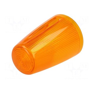 Cloche | orange | X125 | IP65 | Ø98x167mm | X125-63,X125-64