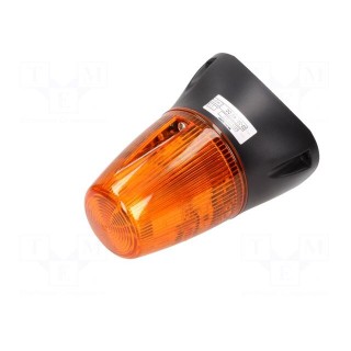 Signaller: lighting-sound | 20÷30VDC | 20÷30VAC | LED x8 | orange