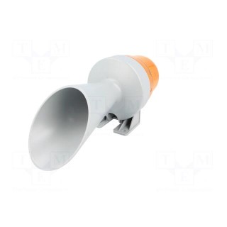 Signaller: lighting-sound | 230VAC | horn,continuous light | LED