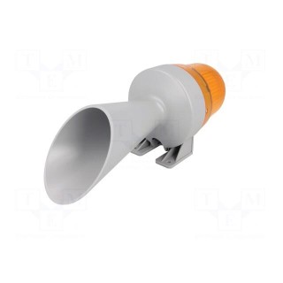 Signaller: lighting-sound | 24VDC | horn,continuous light | LED