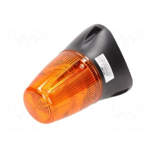 Signaller: lighting-sound | 85÷380VDC | 85÷280VAC | LED x8 | orange