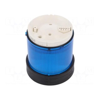 Signaller: lighting | bulb BA15D | blue | Usup: 0÷250VDC | IP65 | Ø70mm