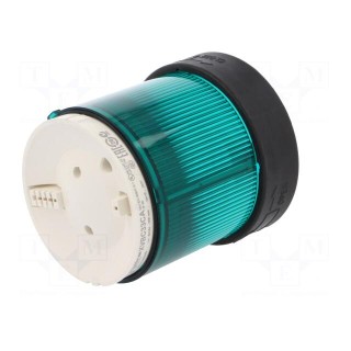 Signaller: lighting | bulb BA15D | green | 0÷250VDC | 0÷250VAC | IP65
