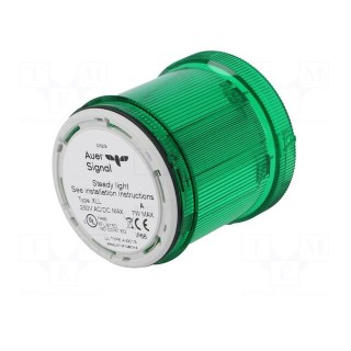 Signaller: lighting | bulb BA15D | green | Usup: 12÷250VDC | IP66