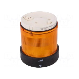Signaller: lighting | bulb BA15D | orange | Usup: 0÷250VDC | IP65