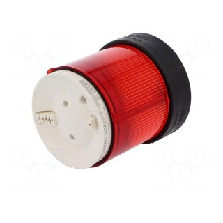 Signaller: lighting | bulb BA15D | red | 0÷250VDC | 0÷250VAC | IP65