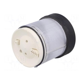 Signaller: lighting | bulb BA15D | transparent | Usup: 24÷48VDC | IP65