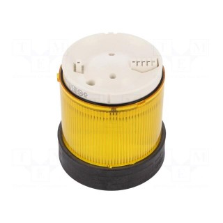 Signaller: lighting | bulb BA15D | yellow | Usup: 24÷48VDC | IP65