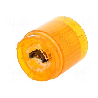Signaller: lighting | LED | amber | 24VDC | IP65 | Ø50x50mm | LR5