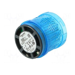 Signaller: lighting | LED | blue | Usup: 24VDC | Usup: 24VAC | IP65 | Ø60mm