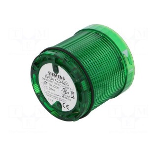 Signaller: lighting | LED | green | Usup: 24VDC | Usup: 24VAC | IP65