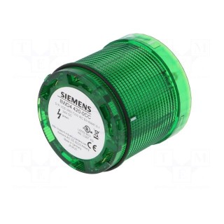 Signaller: lighting | LED | green | Usup: 24VDC | Usup: 24VAC | IP65
