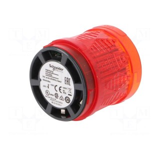 Signaller: lighting | LED | red | Usup: 24VDC | Usup: 24VAC | IP65 | Ø60mm