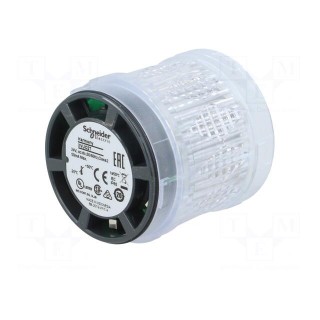 Signaller: lighting | LED | white | Usup: 24VDC | Usup: 24VAC | IP65