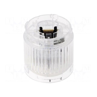 Signaller: lighting | LED | white | 24VDC | IP65 | Ø50x50mm | LR5